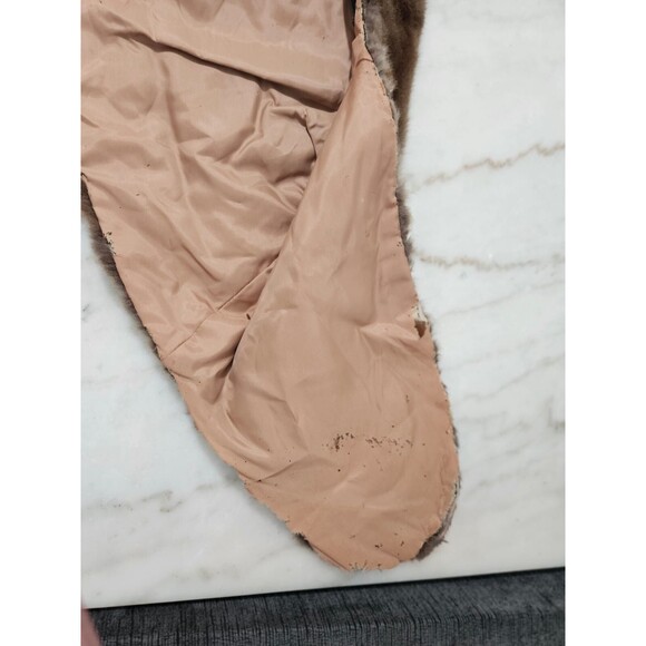 Vintage Fur Cape/Bolero - The Marie Antoinelle Austin, Texas, Brown Fur, OLD! - Picture 5 of 8